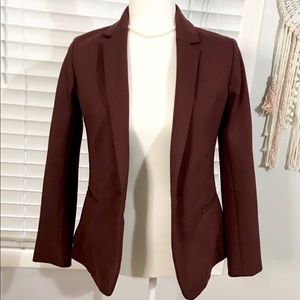 Burgundy Blazer